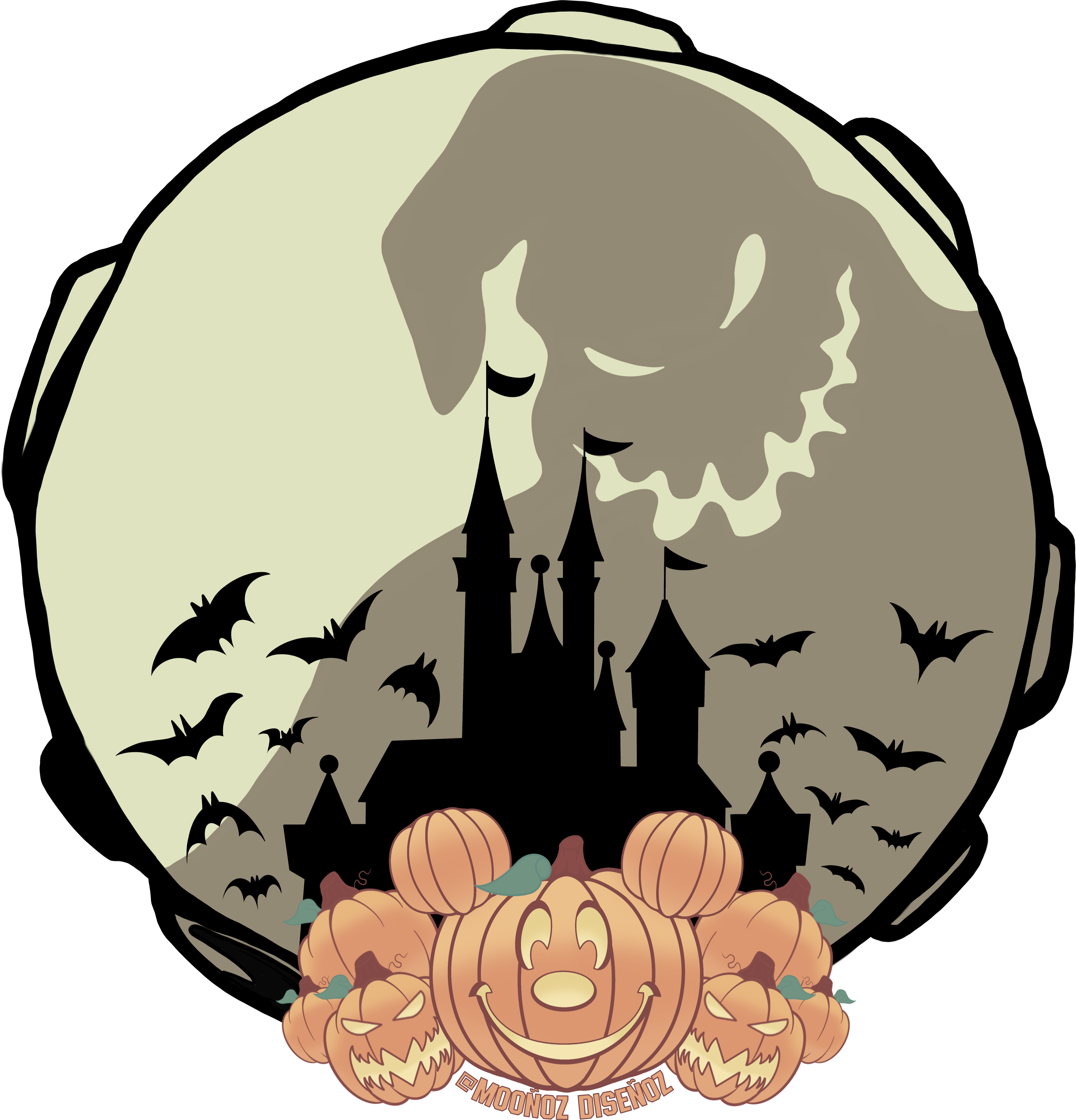 Shadow on the moon oogie boogie